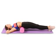 Ролик массажный для йоги INDIGO Foam roll IN045 30*15 см Голубой